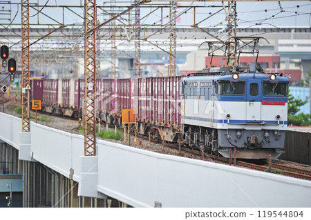 Musashino Line Nishi-Urawa - Kita-Asaka JR Freight EF65-2070 (Shin-Tsurumi) Musashino Line Nishi-Urawa - Kita-Asaka JR Freight EF65-2070 (Shin-Tsurumi) 119544804