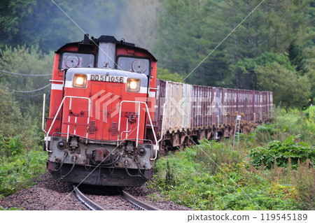 石北本線 生野生田原 JR 貨運 DD51-1056 + Koki + DD51-1086 (鷲) 石北貨運 石北本線 生野生田原 JR 貨運 DD51-1056 + Koki + DD51-1086 (鷲) 石北貨運 119545189