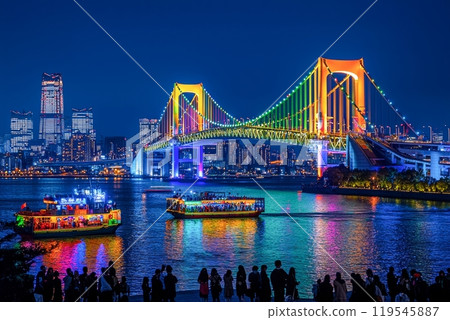 彩虹橋和東京灣 119545887