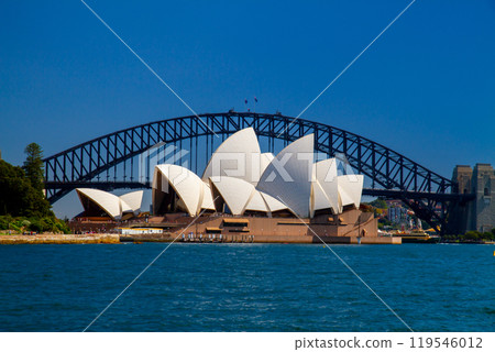 歌劇院和海港大橋是世界遺產，也是澳洲新南威爾斯州雪梨的象徵 119546012