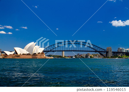 歌劇院和海港大橋是世界遺產，也是澳洲新南威爾斯州雪梨的象徵 119546015
