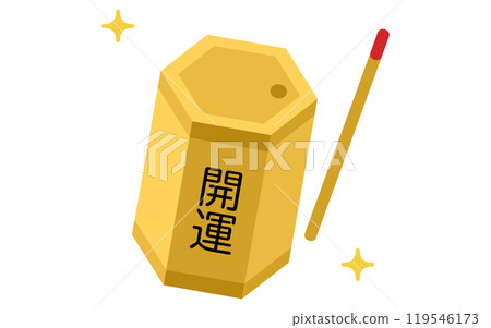 神簽、神簽容器和神簽棒 119546173