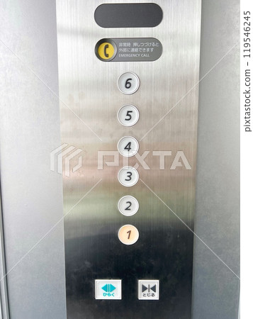 Elevator button 119546245