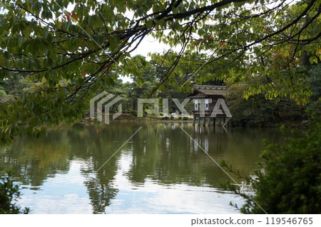 兼六園內橋亭霞池 119546765