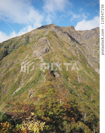 Tanigawadake Nishikuro Ridge and climbers Tanigawadake Nishikuro Ridge and climbers 119547156
