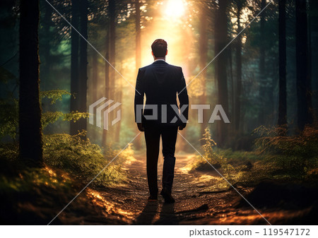 徘徊在森林裡的商人 119547172