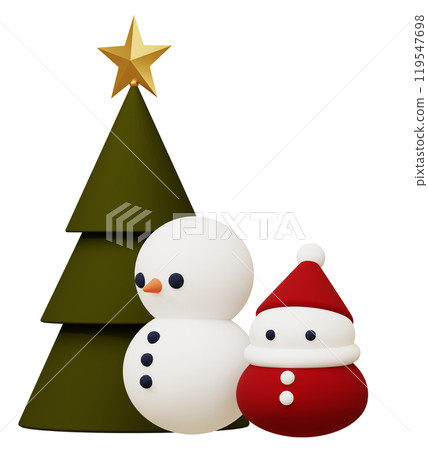 3D material_Christmas ornaments 3D material_Christmas ornaments 119547698
