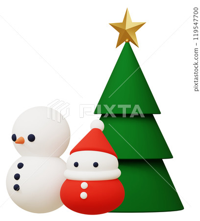3D material_Christmas ornaments 3D material_Christmas ornaments 119547700