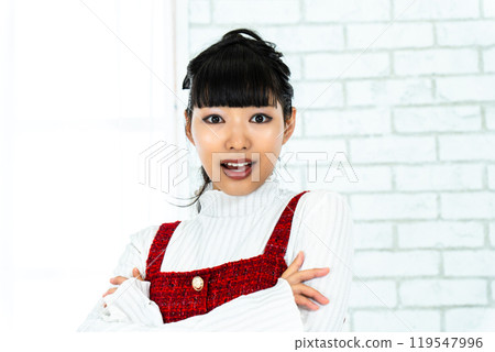 A woman feeling impatient A woman feeling impatient 119547996