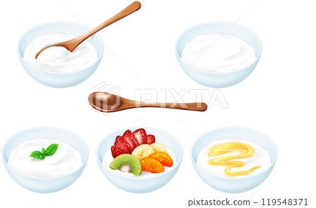 優格配料各種水果蜂蜜薄荷勺 119548371