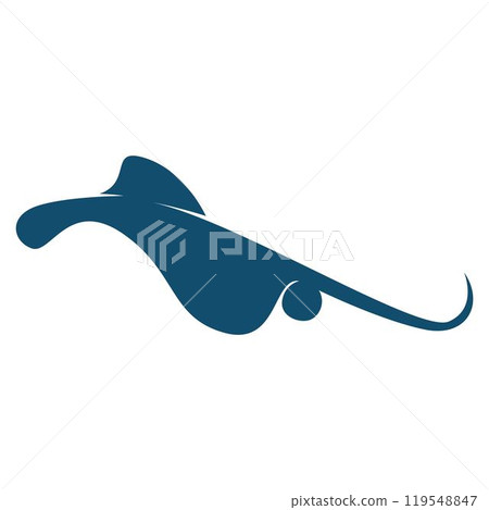 Stingray icon logo design 119548847