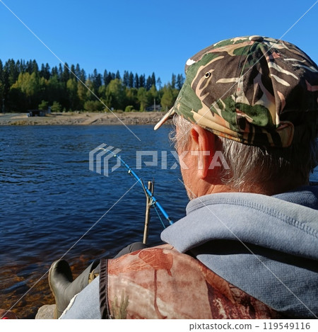 Fishing in the north of Sweden Fishing in the north of Sweden 119549116