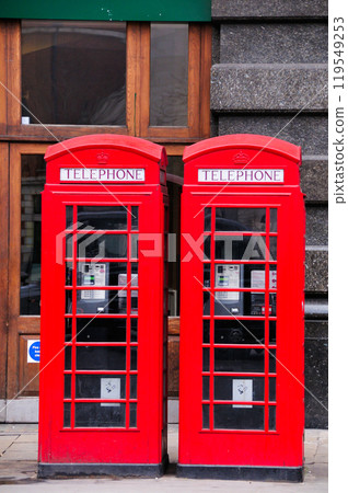 London phone box London phone box 119549253