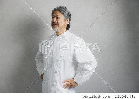 Grey Haired Chef Grey Haired Chef 119549412