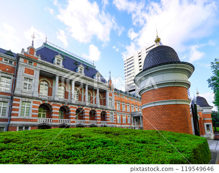 The former main building of the Ministry of Justice (Chiyoda Ward, Tokyo), built in the neo-baroque style during the Meiji period 119549646
