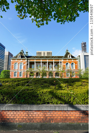 The former main building of the Ministry of Justice (Chiyoda Ward, Tokyo), built in the neo-baroque style during the Meiji period 119549697