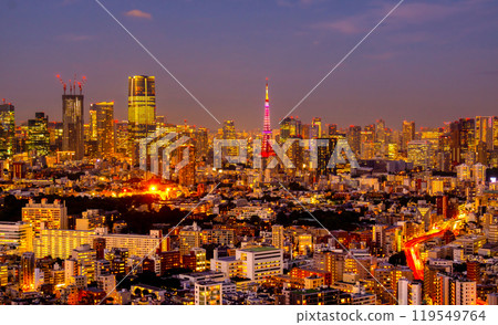 Tokyo night view 2024 119549764
