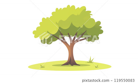卡通树插画素材 卡通树插画素材 119550083