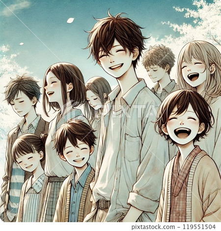 Laughing children 119551504