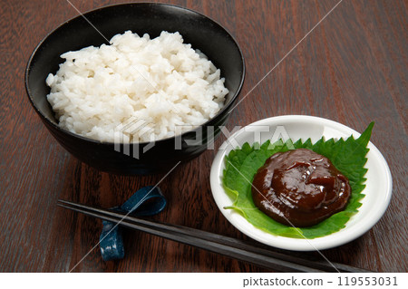 Bonito miso, Okinawa's local cuisine Bonito miso, Okinawa's local cuisine 119553031