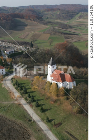 All Saints Parish Church in the Bedenica, Croatia 119554106