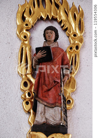 Saint Lawrence of Rome, Saint Lawrence church in Kleinostheim, Germany 119554306