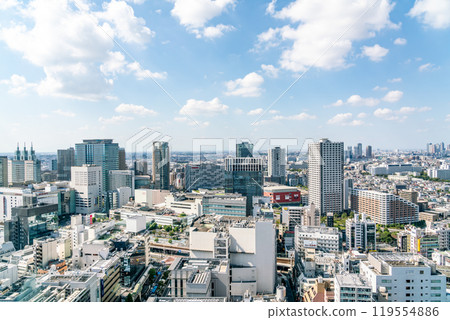 [Kanagawa Prefecture] Kawasaki Station and the surrounding cityscape 119554886