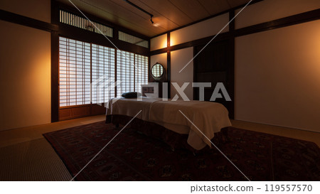 Esthetic room with a calm atmosphere 119557570