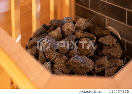 Finnish-style loyly/sauna image Finnish-style loyly/sauna image 119557576