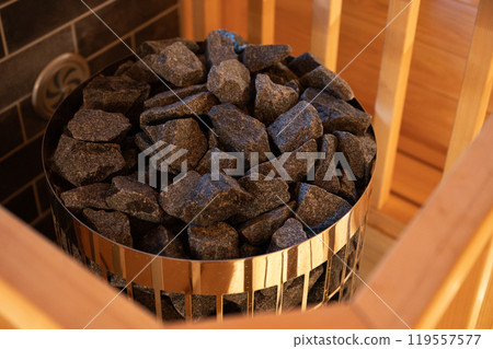 Finnish-style loyly/sauna image 119557577
