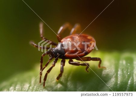 Tick Close-Up - Generative AI 119557973