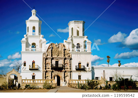 San Xavier Mission Tucson Arizona On Film 119559542