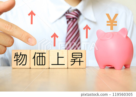 Image of price rise 119560305