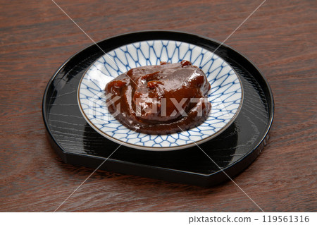 Pork miso, Okinawa's local dish Pork miso, Okinawa's local dish 119561316