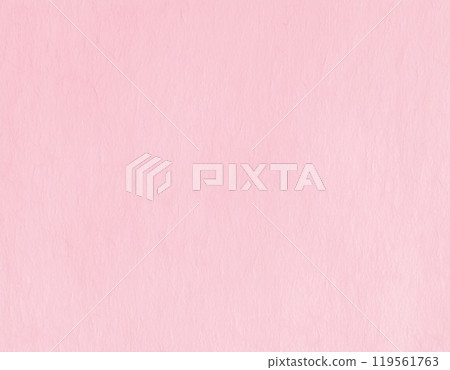 Image material of Japanese paper texture, pink color 119561763