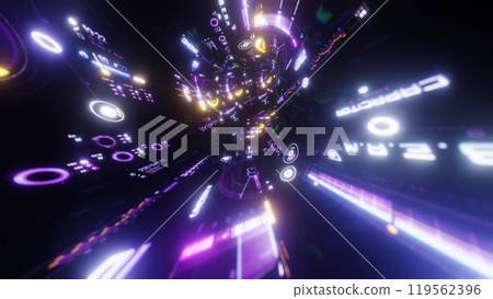 多彩的淺色背景 119562396