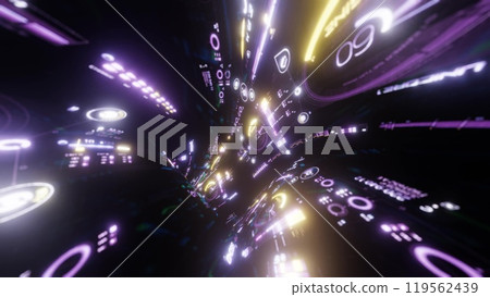 多彩的淺色背景 119562439