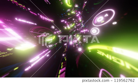 Colorful light background 119562762