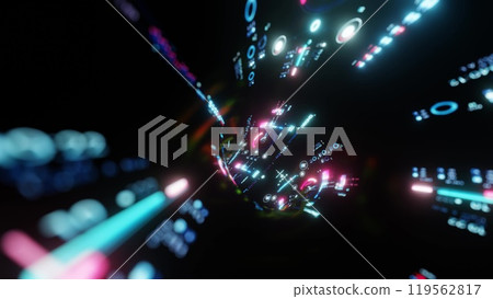 Colorful light background 119562817