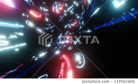 多彩的淺色背景 119562868