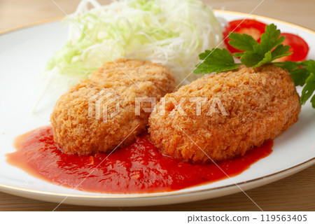 奶油炸丸子 奶油炸丸子 119563405