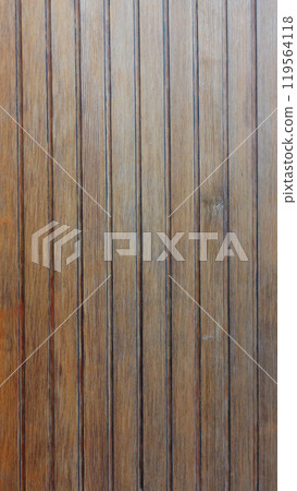 Detailed Wooden Paneling Showing Rich Textures and Natural Tones Indoors Detailed Wooden Paneling Showing Rich Textures and Natural Tones Indoors 119564118