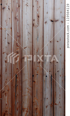 Textured Wood Panels on a Rustic Structure Highlight Natural Grain Textured Wood Panels on a Rustic Structure Highlight Natural Grain 119564119