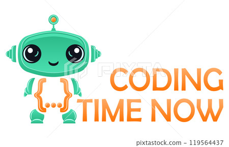 coding kids programming training logo for your business or company vector illustration 119564437