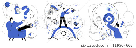 Risk management vector illustration. Navigating stormy seas economy requires sturdy ship commanded by risk management Business strategies are weapons wielded in battlefield against risks financial Risk management vector illustration. Navigating stormy seas economy requires sturdy ship commanded by risk management Business strategies are weapons wielded in battlefield against risks financial 119564603