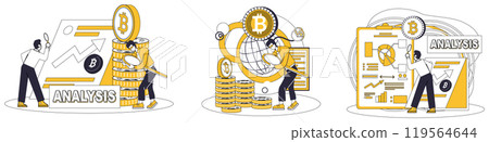 Cryptocurrency investment vector illustration. Economic landscapes transform as businesses adapt to cryptocurrency strategies Achieve financial success by understanding nuances cryptocurrency Cryptocurrency investment vector illustration. Economic landscapes transform as businesses adapt to cryptocurrency strategies Achieve financial success by understanding nuances cryptocurrency 119564644
