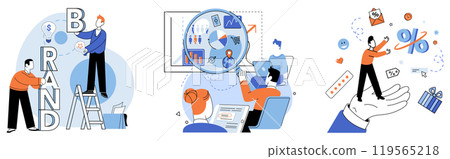 Corporate identity vector illustration. Personality, heartbeat, pulsates through veins corporation, defining its spirit Development, evolution, propels corporation forward, adapting to changing Corporate identity vector illustration. Personality, heartbeat, pulsates through veins corporation, defining its spirit Development, evolution, propels corporation forward, adapting to changing 119565218