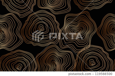 Tree cut pattern.Vector topographic map concept.  119566500