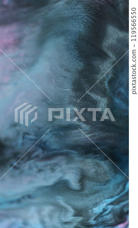 Glitter paint wave. Ink water spill. Defocused blue purple color sparkling fantasy fluid drip flow abstract art background. Glitter paint wave. Ink water spill. Defocused blue purple color sparkling fantasy fluid drip flow abstract art background. 119566550