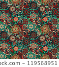 Abstract pattern in oriental style 119568951
